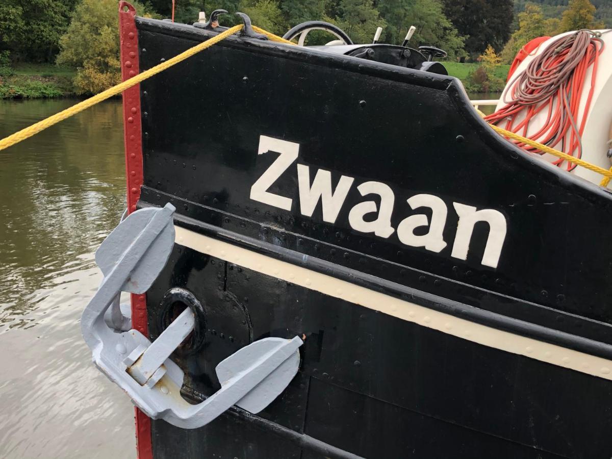 Hotelboot Zwaan Amsterdam Bagian luar foto